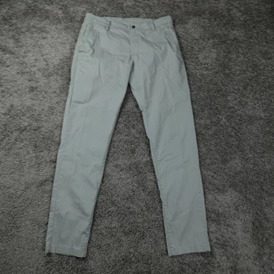 Pantalones Birddogs Para Hombre 34x32 Broose Waynes Gris Elástico Caquis Preppy Forrados Foto 1 de 4
