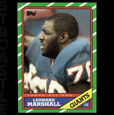 Leonard Marshall 1986 Topps #148 New York Giants 🏈 Football Card - Image 1 of 3