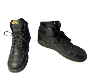 Nike Air Jordan 1 Retro GS High OG Black/Gum Größe 7Y 575441-020 - Bild 1 von 9