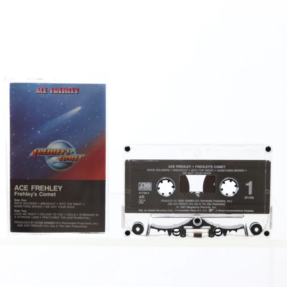 Ace Frehley Frehley's Comet Cassette Tape 1987 - Image 1 of 2