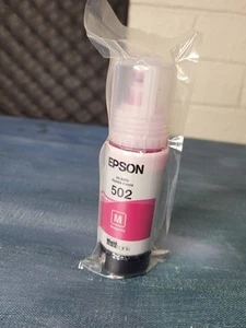 Epson 502 Magneta Ink Bottle 70ml Sealed - Picture 1 of 4
