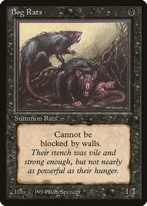 Magic the Gathering - Bog Rats - The Dark  - x4 - Picture 1 of 1