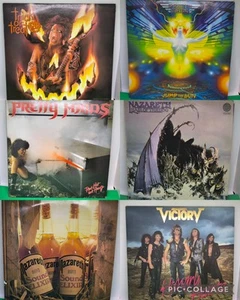 6 X Heavy Metal Hard Rock LP's Pretty maids, Nazareth u.a. - Bild 1 von 13