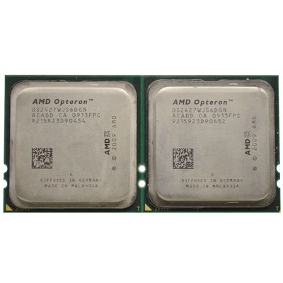 (Lot 2) AMD Opteron 2427 6 Core Processor CPU 2.2GHz OS2427WJS6DGN MATCHED PAIR - Image 1 of 2