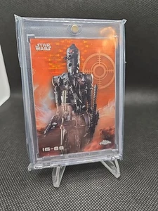 2025 Topps Chrome Star Wars IG-88 Orange Pulsar Refractor /25 SP DROIDS  - Picture 1 of 3