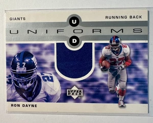2002 Upper Deck UD Uniforms Ron Dayne #UDU-RD - Picture 1 of 2