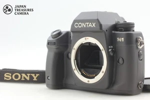 Tested [Top MINT w/ Strap] Contax N1 SLR 35mm Film Camera Black Body From JAPAN - Picture 1 of 12