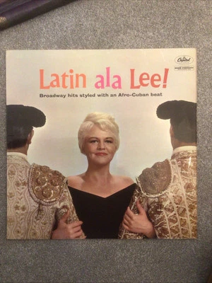 Peggy Lee --Latin Ala Lee!  Vinyl LP  1960 Capitol Records T-1290 - Image 1 of 4