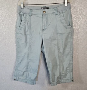 Lee Hose Größe 14 türkisblau lockere Passform Stretch Baumwollmischung 4 Taschen Damen - Bild 1 von 12