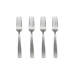 Tenedores de cena cubiertos Everdine Everyday, juego de 4, acero inoxidable 18/0, plateado... - Imagen 1 de 1