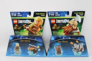 Lego Dimensions Señor de los Anillos Juego de 2 #71220 y #71219 Nuevo Gimli y Legolas - Imagen 1 de 5