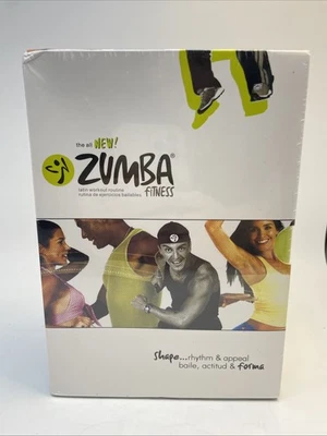 All New Zumba Fitness DVD Boxset X4 Dvds Dance Fitness - Image 1 of 4