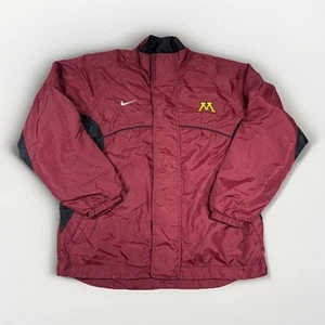 Minnesota Golden Gophers Team Nike Windbreaker Maroon Full Zip Jacket M - Picture 1 of 14