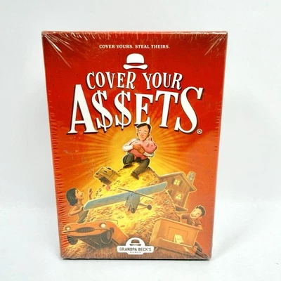 Cover Your Assets Card Game – Grandpa Beck’s – New Sealed Family Party Game 2-6p - Image 1 of 4