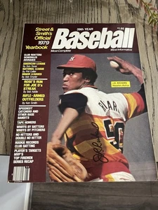 Autographed 1979 Street and Smith’s Baseball Yearbook - J.R. Richard - Picture 1 of 5