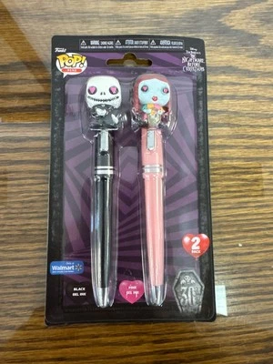 Funko Pop Pens NBC 30th Anniversary Santa Jack & Sally Pen Set Sealed - Image 1 of 4