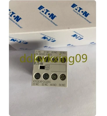 1PCS NEW EATON MOLELLER  Contact auxiliary contact point DILM32C-XI22 - Image 1 of 4