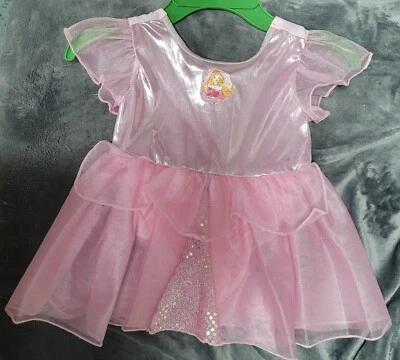 Vestido de la Bella Durmiente Disney Store 18 Mos Nuevo con Etiqueta Foto 1 de 3