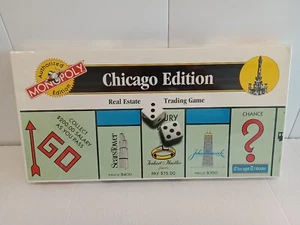 Monopoly Chicago Edition Immobilienfinanzierung Brettspiel Parker Brothers VERSIEGELT! - Bild 1 von 15