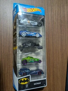 Hot Wheels 2019 Batman 5er Pack Joker Batmobile Mattel - Bild 1 von 4