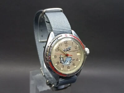 Reloj de pulsera soviético vintage Vostok Komandirskie (comandante), reloj mecánico URSS Foto 1 de 4