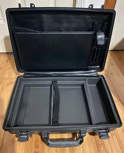 Pelican 1490 Hard Carry Case w/ Lid Organizer/Foam for Laptop Notebook Computer - Picture 1 of 10