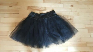 NWT Plus Size 2XL Rockabilly 1950s Black Crinolin Petticoat Vintage Pin Up Retro - Picture 1 of 3