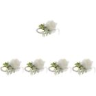 5 Count Corsage Wristlet Wedding Flower Wristband The Flowers