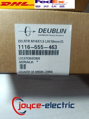 New DEUBLIN 1116-555-463 rotary joint   Free Shipping - Image 1 of 2