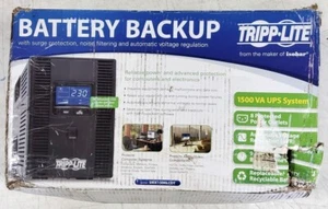 Tripp Lite Smart UPS LCD 1500VA Tower Line-Interactive 230V, 900W, 8 C13 Outlets - Picture 1 of 4