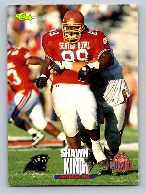 Shawn King Carolina Panthers 1995 Classic NFL Rookies #95 Card - Image 1 of 2
