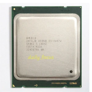 Intel Xeon E5-2687W 3.1 GHz LGA2011 8 cores 16 threads SR0KG CPU Processor 20 MB - Picture 1 of 4