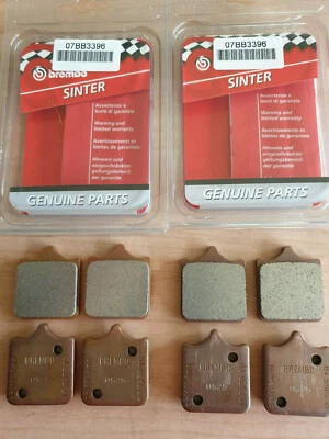 Juego de 2 pastillas de freno Brembo 07BB3396 Aprilia RSV 100 Mille Factory Tuono R - Imagen 1 de 3