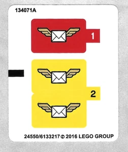 NEW LEGO - Sticker - Town - Airport Starter - Set 60100 - Picture 1 of 1