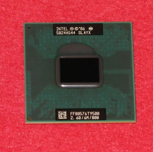INTEL Core 2 Duo T9500 CPU 6M /2.6GHz/800/Dual-Core Socket 478-pin, TESTED 100% - Zdjęcie 1 z 7