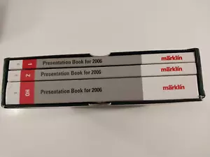 Marklin Presentation Book For 2006 World Of Ho Trains 3 Books Hardcovers - Picture 1 of 12