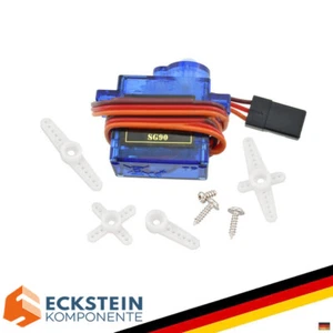 Tower Pro SG90 9g Micro Servo 4.2V-6V Robotik RC-Flugzeuge Modellbau Arduino - Bild 1 von 5