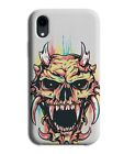 Devil Skull Phone Case Cover Satan Horns Halloween Creepy Monster Hell E326
