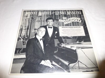 Johnny Mathis and Henry Mancini - HOLLYWOOD MUSICALS Special Radio Sampler - NM - Image 1 of 4