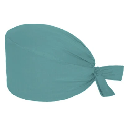 Solid Scrub Cap Hospital Hats Cotton Surgical Doctor / Nurse Hat with Sweatband - Image 1 of 4