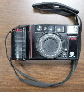 Minolta AF-Tele 35mm Film Camera Auto Focus 38mm and 60mm Lens, Good Condition  - Picture 1 of 10