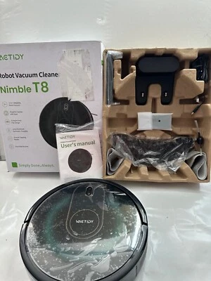 Vactidy Nimble T8 Saugroboter mit 4000 Pa Saugkraft, bis zu 150 min Laufzeit OVP - Bild 1 von 4