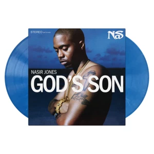 Nas - God’s Son - 🔵 Blue & White Swirl 2LP Vinyl - Limited Edition - New Sealed - Picture 1 of 6