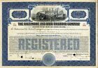 1922 Baltimore & Ohio Bond Certificate Certificate