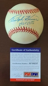 HOF Ralph Kiner Signed Auto Inscribe OML Baseball Pittsburgh Pirates PSA/DNA COA - Picture 1 of 8