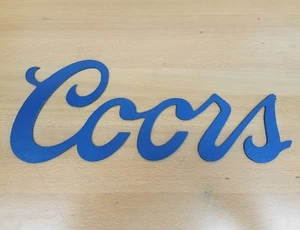 Coors Original metal wall art plasma cut decor light beer gift idea - Picture 1 of 1