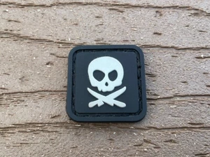 Pete's Pirate Life Morale Pouch Patch Ranger Eyes Patch White/Black EDC - Picture 1 of 1