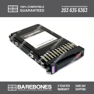 632521-004 COMPATIBLE 1 Year BBO Warranty HPE 400GB SAS 6G MLC SFF SSD - Picture 1 of 3