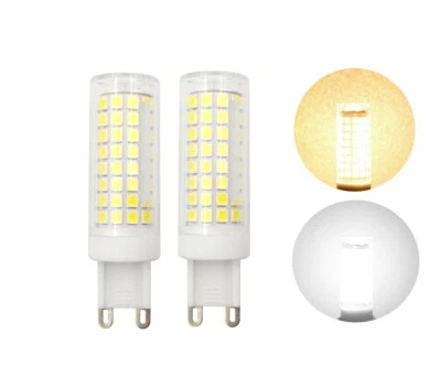 2pcs/10pcs G9 LED bulb 9W 110~120V 102-2835 SMD Ceramics Light Crystal Lamp - Image 1 of 4