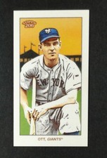 2022 Topps 206 #NNO Mel Ott  Piedmont Back